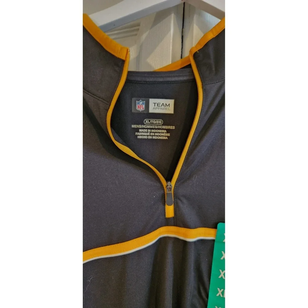 NFL Pittsburgh Steelers Men's 1/4 Quarter Zip (XL), NEW